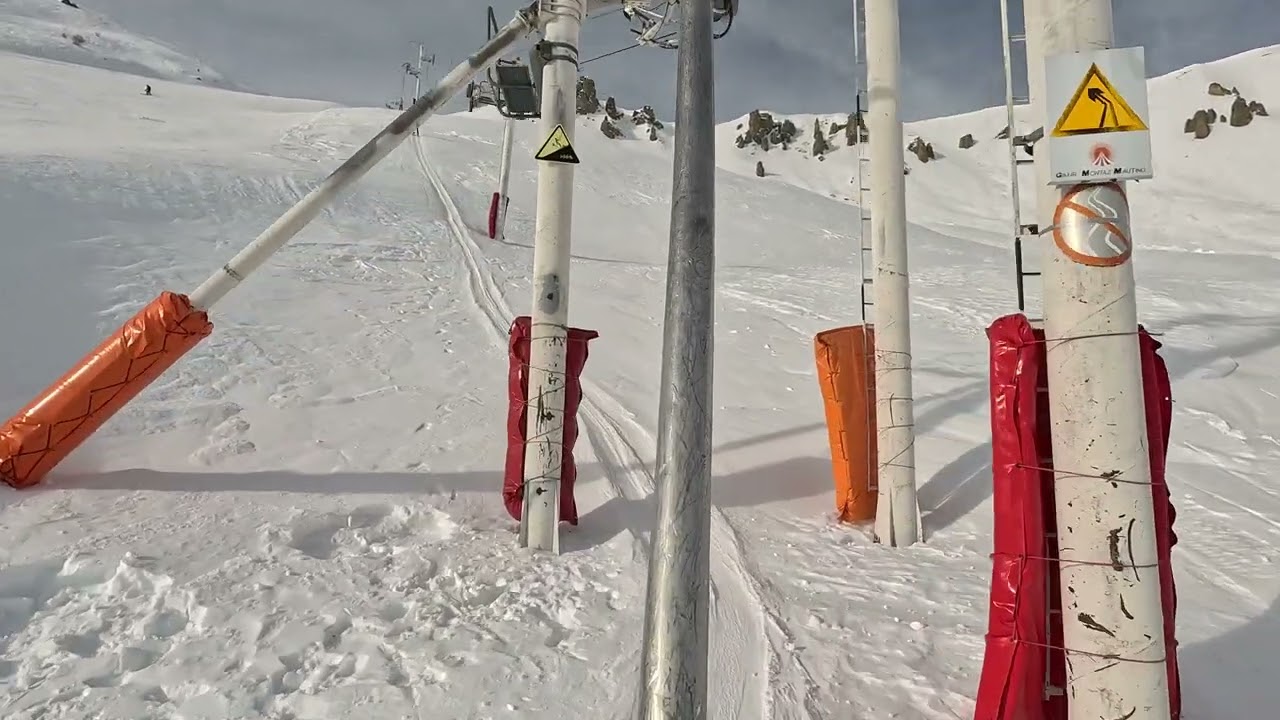 Risalita integrale skilift Montagner 