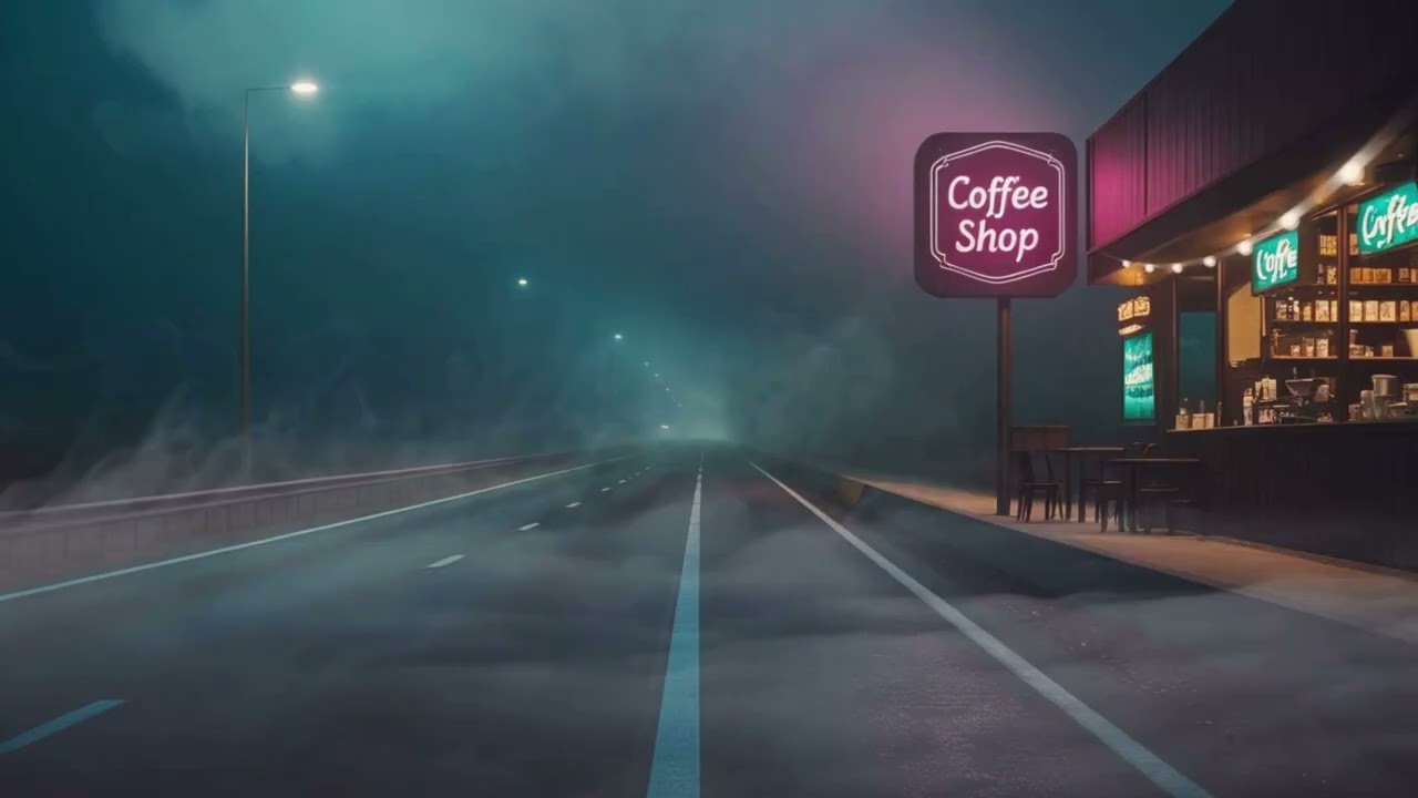 Late Night Coffee Shop Lofi 🌃 After Hours Chill Beats for Focus & Calm