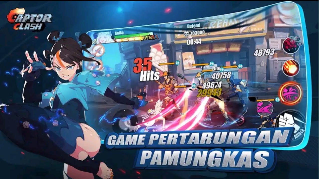 Game Android Offline Terbaik Size Kecil - Captor Clash - Nyesel Kalo Gak Download Sih !!