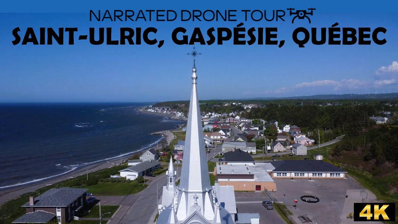 ⚜️🌊 Saint-Ulric, Québec – Stunning 4K Drone Footage of Coastal Beauty! 🏞️✨