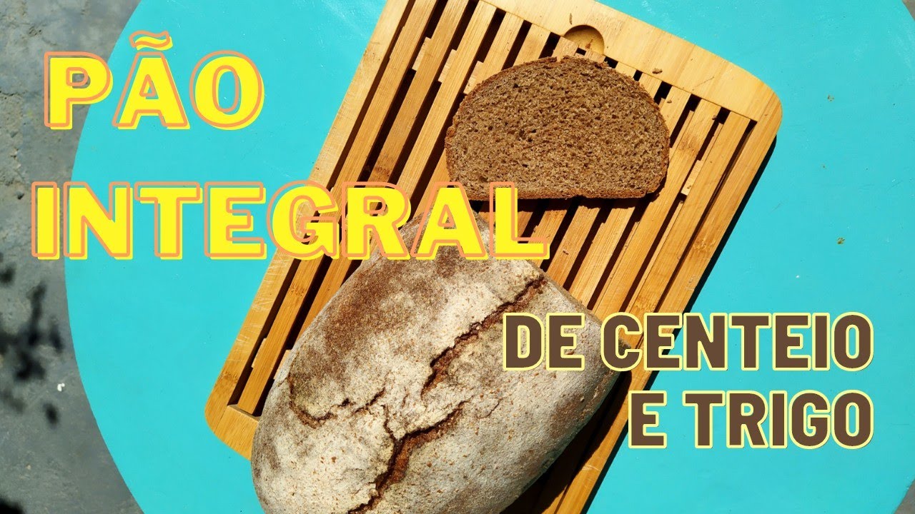 P&Atilde;O INTEGRAL DE CENTEIO E TRIGO - FERMENTA&Ccedil;&Atilde;O NATURAL