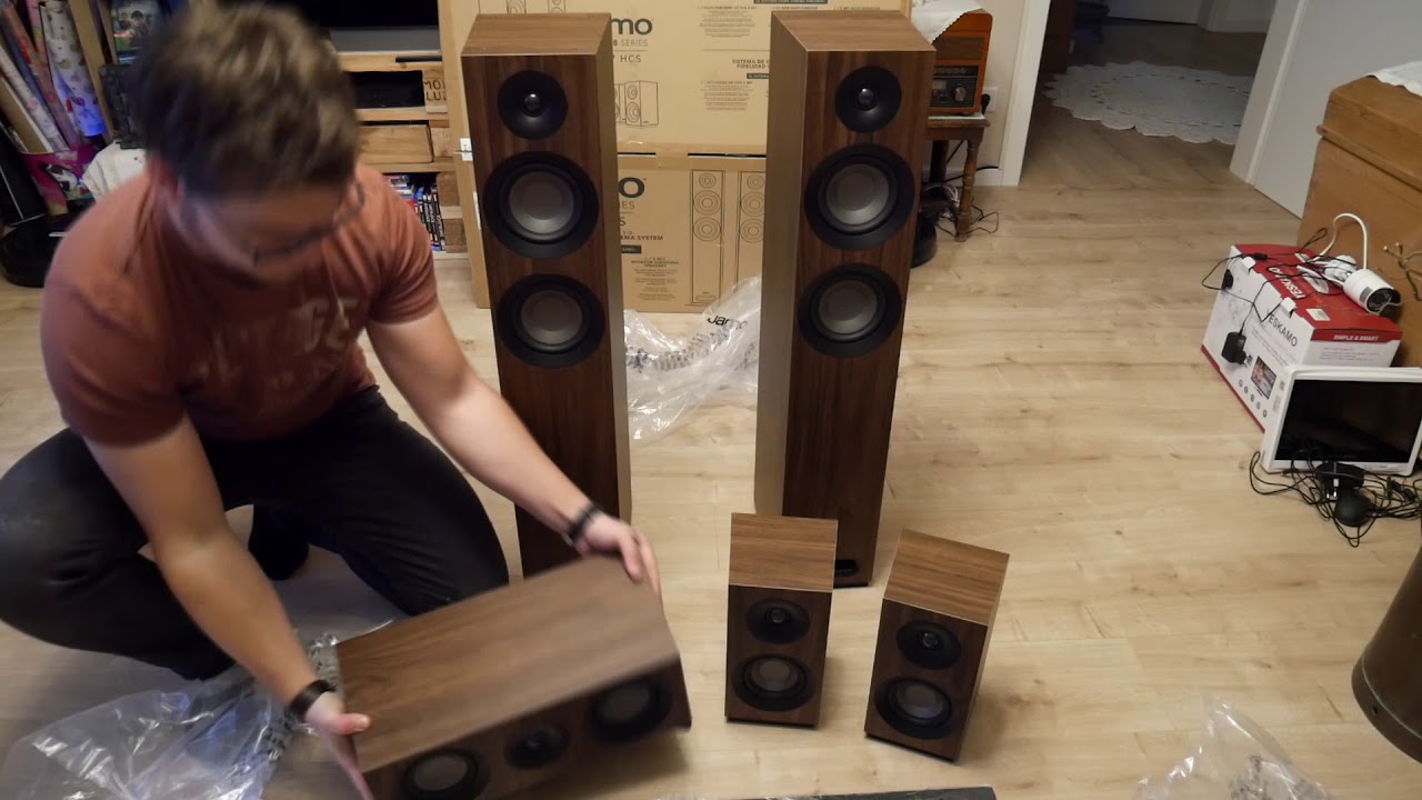 Jamo S 807 HCS 5.0 Soundsystem - Unboxing