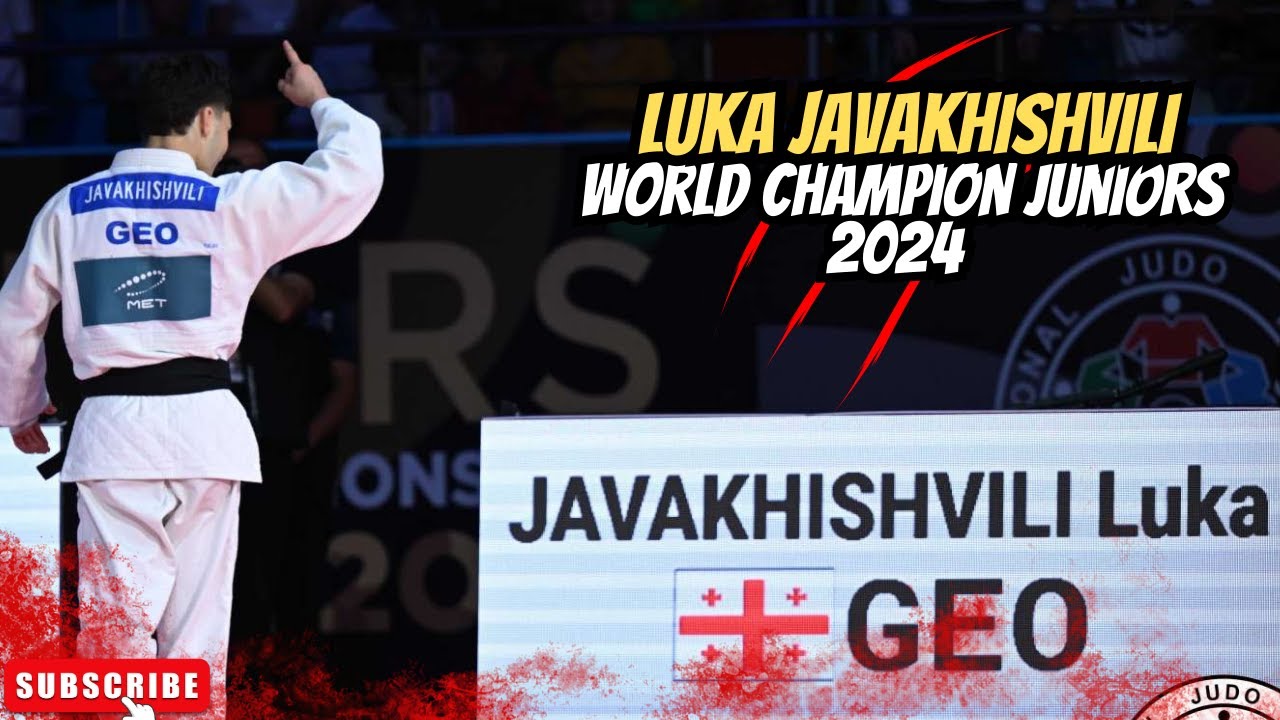 Luka JAVAKHISHVILI secures the gold medal for Georgia! 🥇🇬🇪 I World Championships Juniors 2024