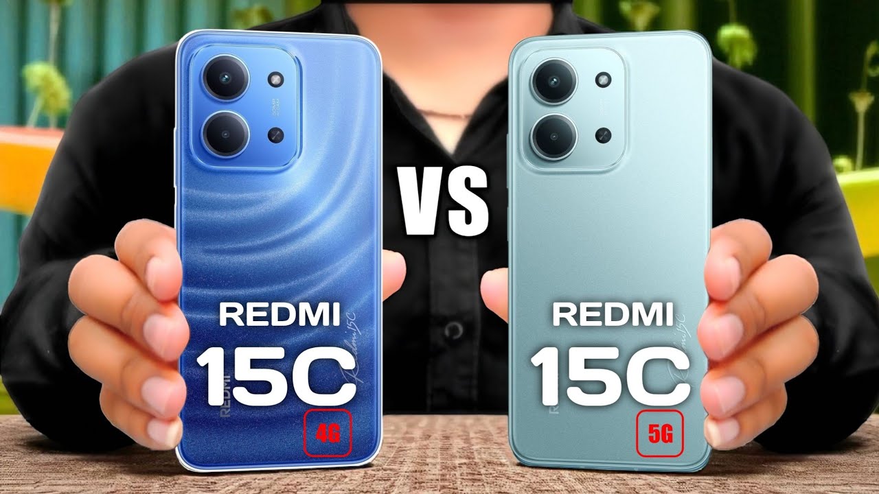 Redmi 15C 4G Vs Redmi 15C 5G || Full Specs and review ✨