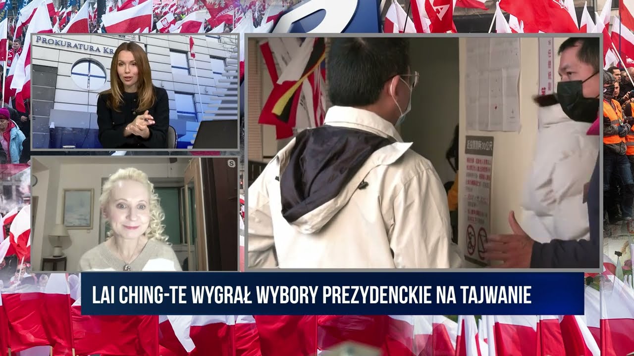 Lai-Ching - te wygrał wybory prezydenckie na Tajwanie | H.Shen | Wydanie Specjalne