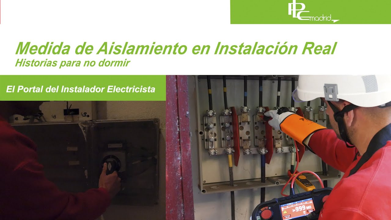 Medida de aislamiento en una L&iacute;nea General de Alimentaci&oacute;n (LGA)