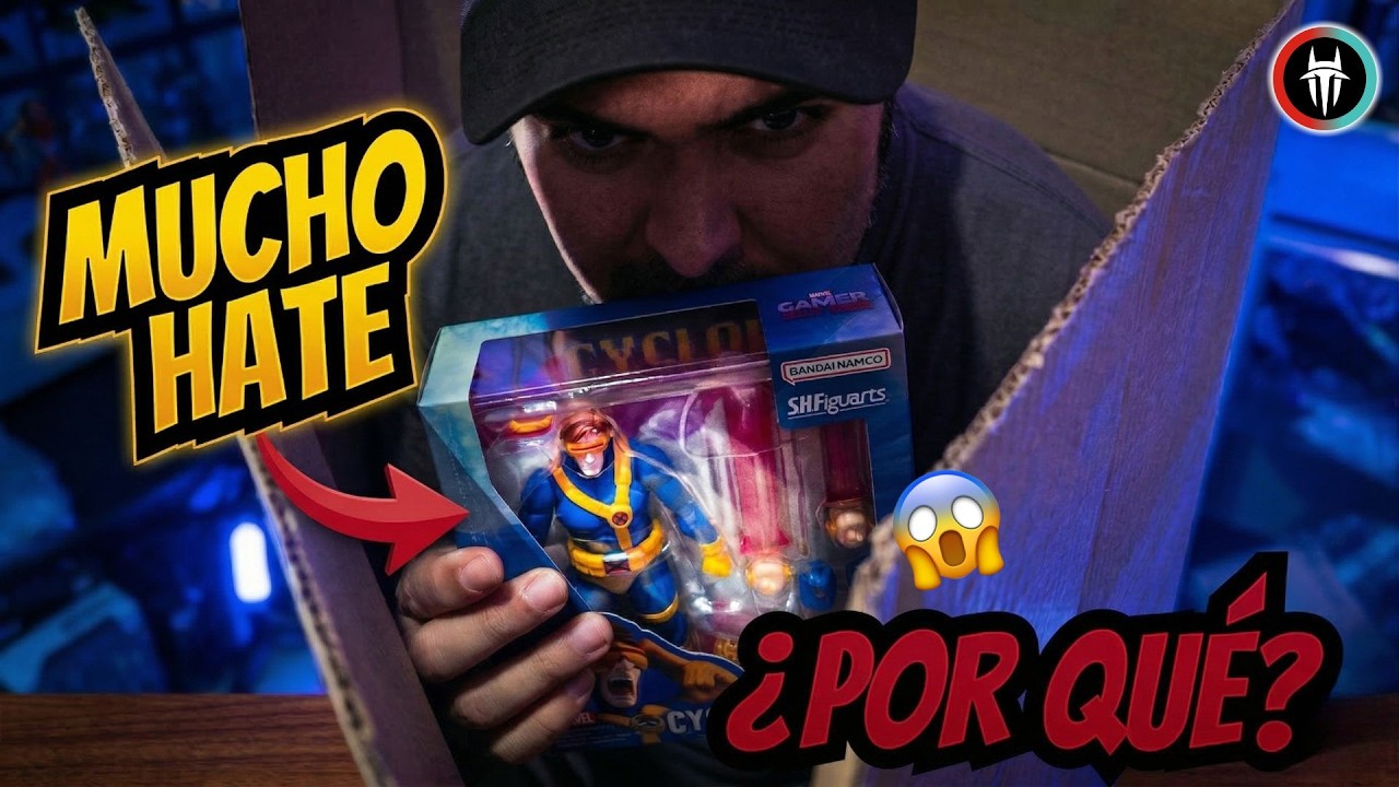 😳MERECE EL ODIO❓Ciclope Marvel VS Capcom SH Figuarts