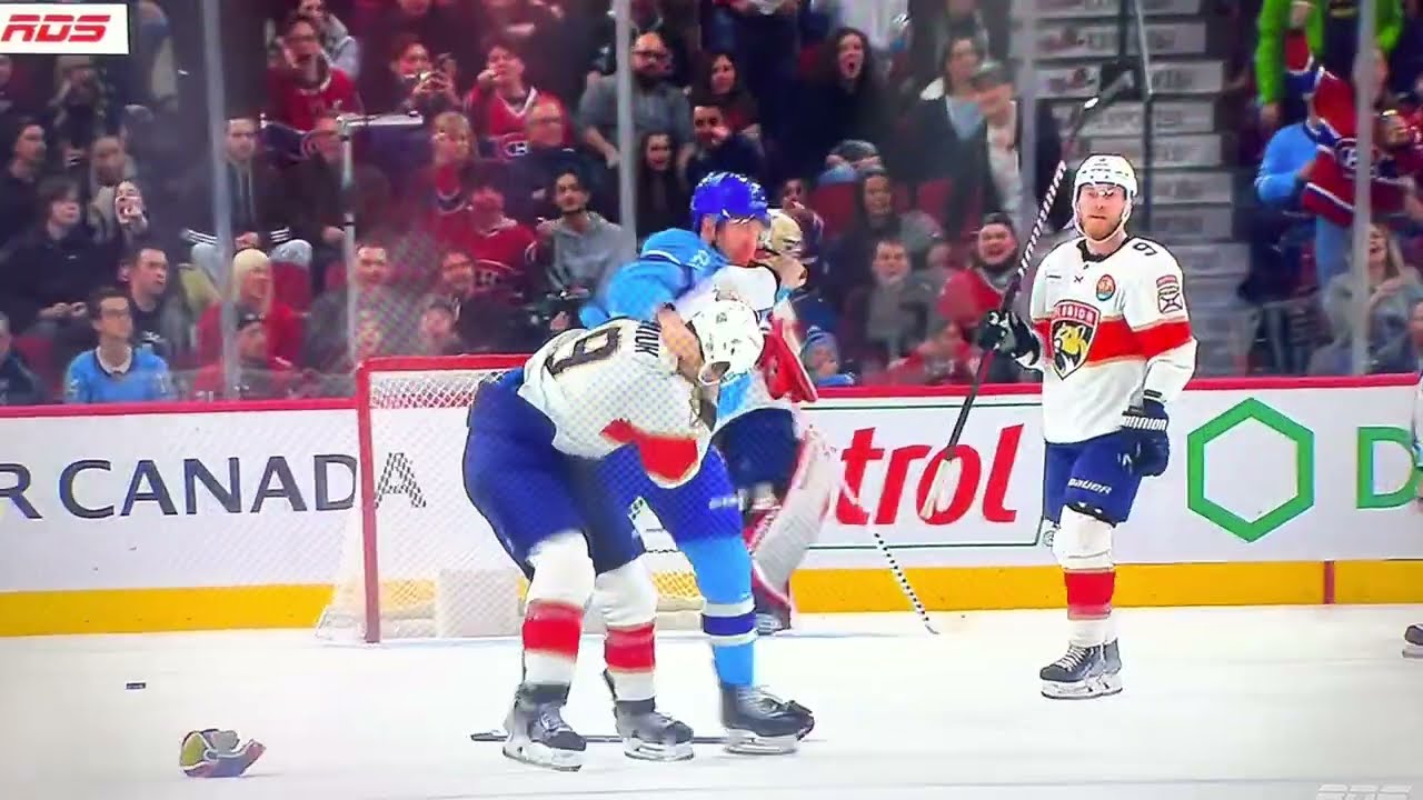 Matthew Tkachuk vs Mike Matheson Jan 19, 2023