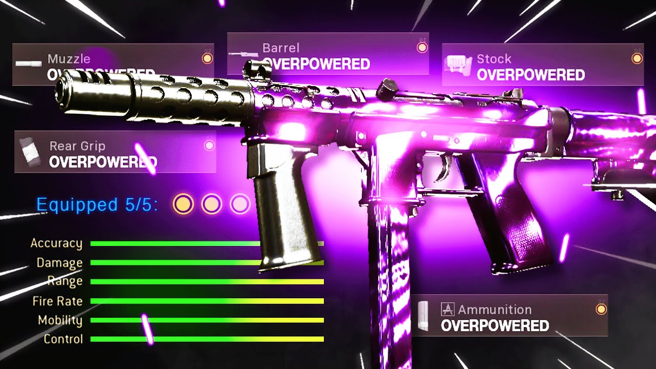 the TEC-9 is BROKEN and OVERPOWERED in WARZONE.. (Best Tec-9 Class Setup)