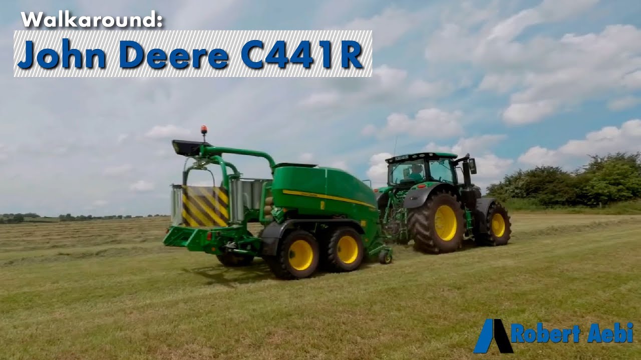 Walkaround: John Deere C441R Presses FR