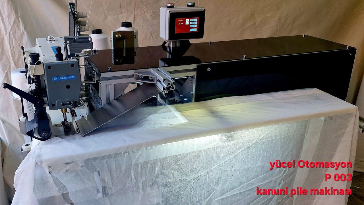 Full otomatik Kanuni pile makinesi otomasyon uygulaması Yücel Bulut 0539 372 18 35