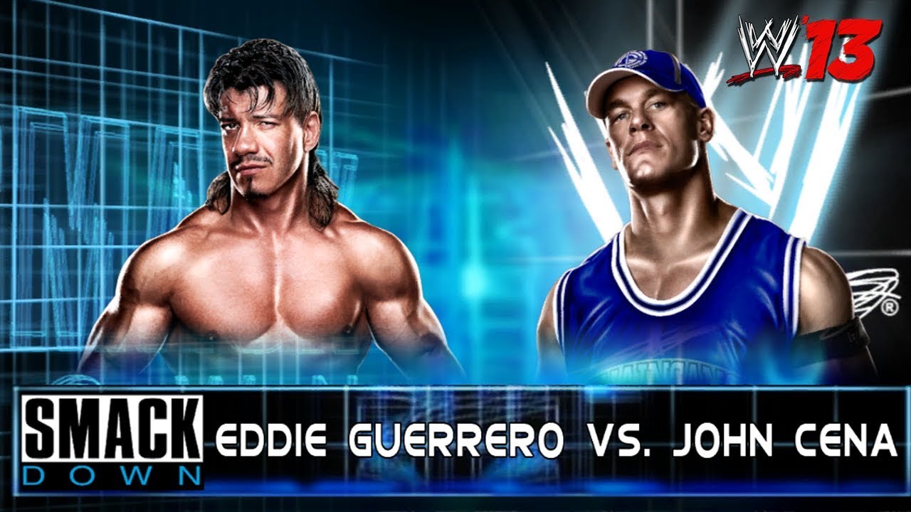 EDDIE GUERRERO Vs. JOHN CENA (DOCTOR OF THUGANOMICS) WWE '13 || 2019 HD 1080p || Mysterio Modz