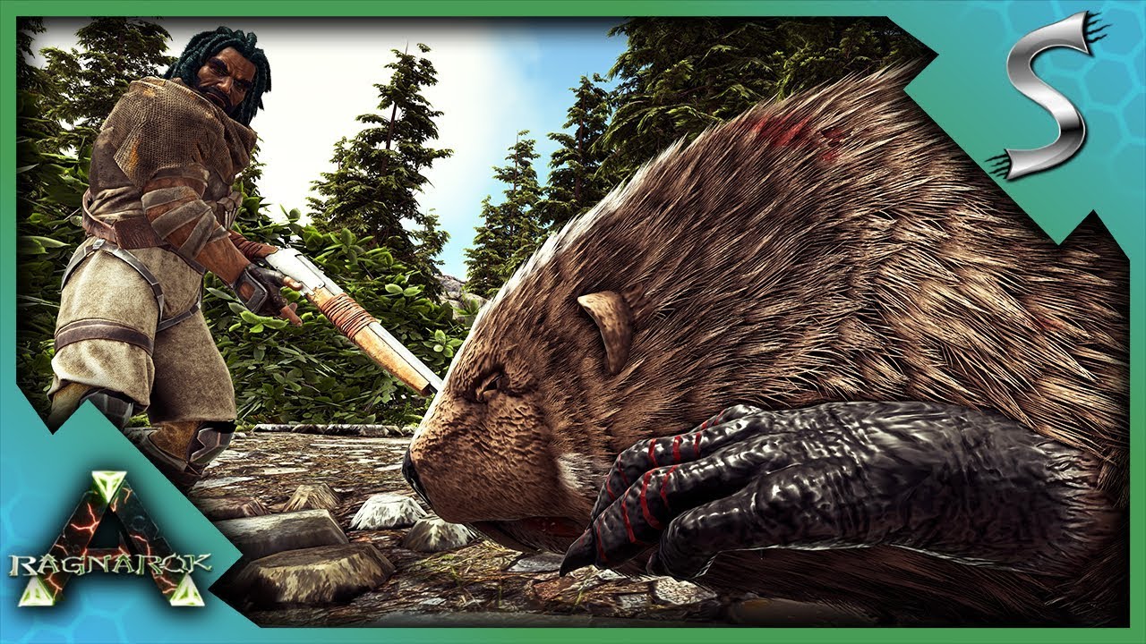 SWARMED BY BEAVERS! TAMING TREK IN THE REDWOODS! - Ark: RAGNAROK [DLC Gameplay S3E23]