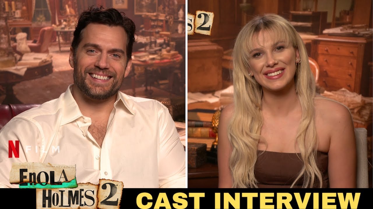 Enola Holmes 2 Cast Interview