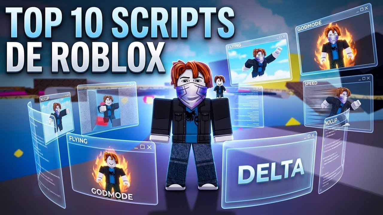 TOP 10 SCRIPTS/DELTA ROBLOX👾
