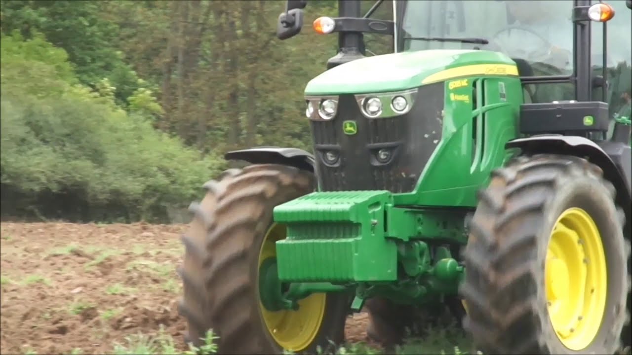 Orka na 2 jelonki--John Deere 6230 & 6095 MC, Kuhn