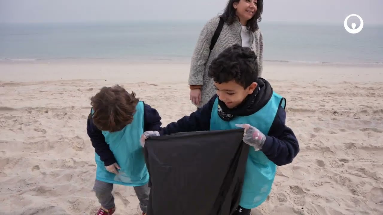 🌊 Beach Cleanup at Veolia Kuwait 2025