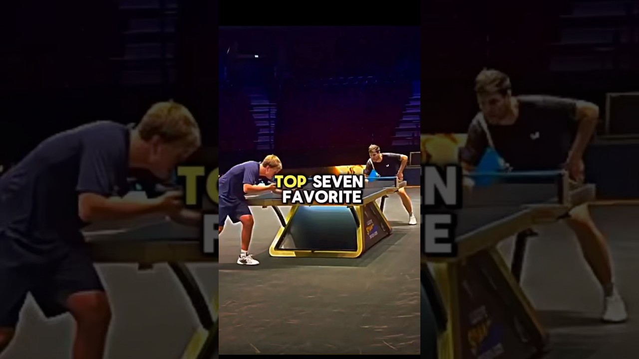 Top 7 Table Tennis Players of 2025! #tabletennis #pingpong #wtt #2025