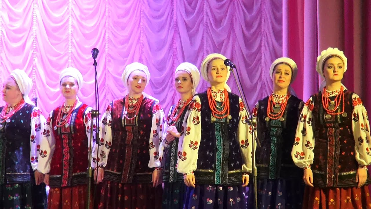 Черкаський народний хор | жіноча група | Прилетіли гуси з вирію