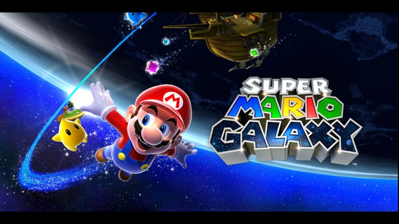 Watch Me Play Super Mario Galaxy While You Eat!