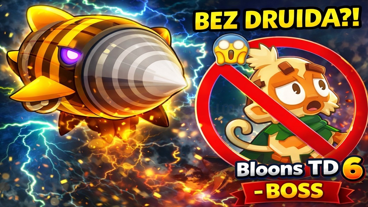 Bosa Dreadbloon bez DRUIDA?! 😱 | Bloons TD 6 Polska