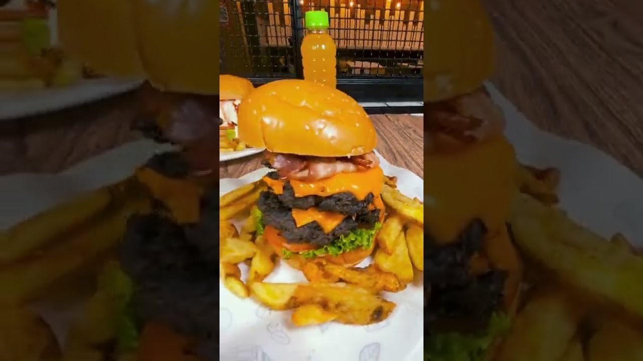 La BURGUER BACON y La MONUMENTAL🤤🍔🔥