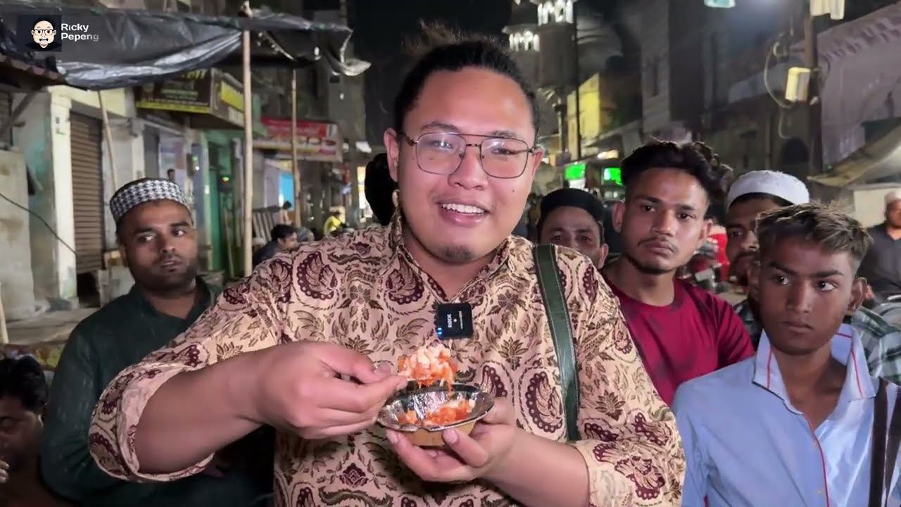 H-1 LEBARAN DI SAMBUT MERIAH PAS BERBURU MAKANAN SAHUR TERAKHIR!!DI KASI GRATIS MAKAN DIWARUNG INDIA
