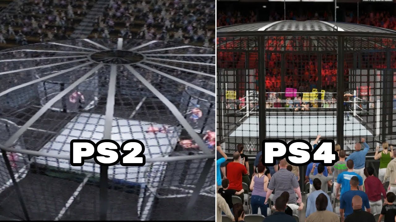 The Evolution Of The Elimination Chamber In WWE Games