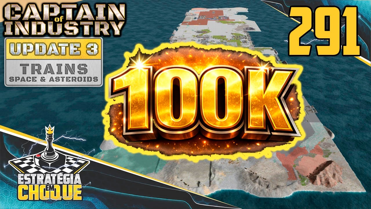 ⛵+🚂 UPDATE 3 - BASE DOS 100K DE POP CONTINUA ATÉ O UPDATE 4! EP291.