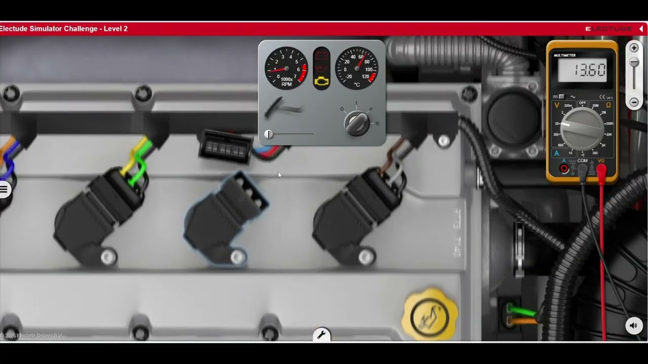 Troubleshoot P0303 Fault Code on Electude Simulator