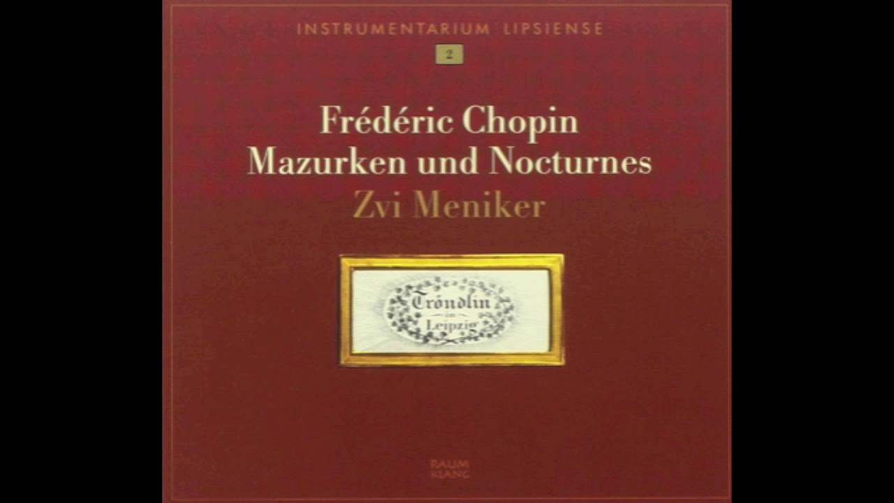 Frédéric Chopin - Nocturnes N°1 Op.27 & Op.55