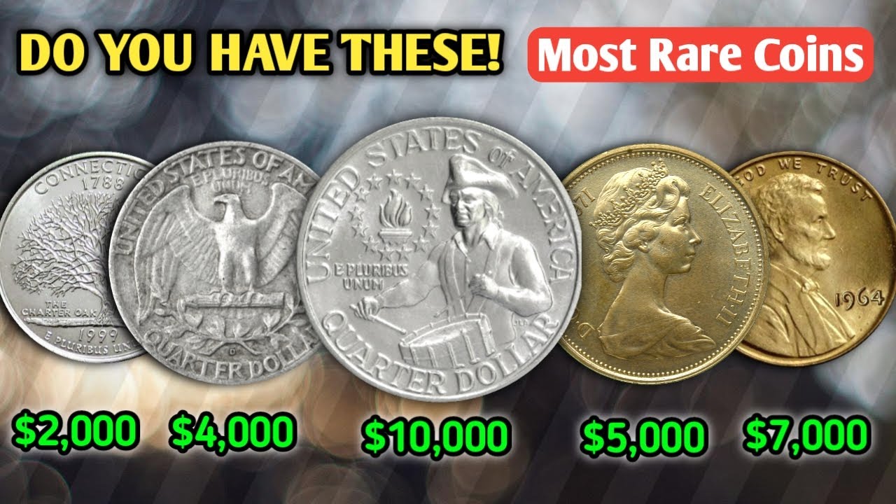 TOP 10 ULTRA RARE & MOST VALUABLE COINS WORTH THOUSAND OF DOLLARS