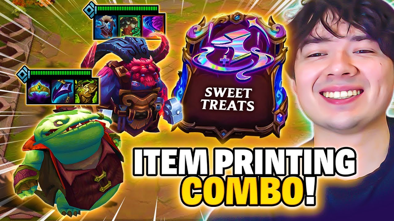 My Prismatic Scaled With items So I PRINTED Items With Bilge, Tahm Kench AND Ornn... It Was Insane