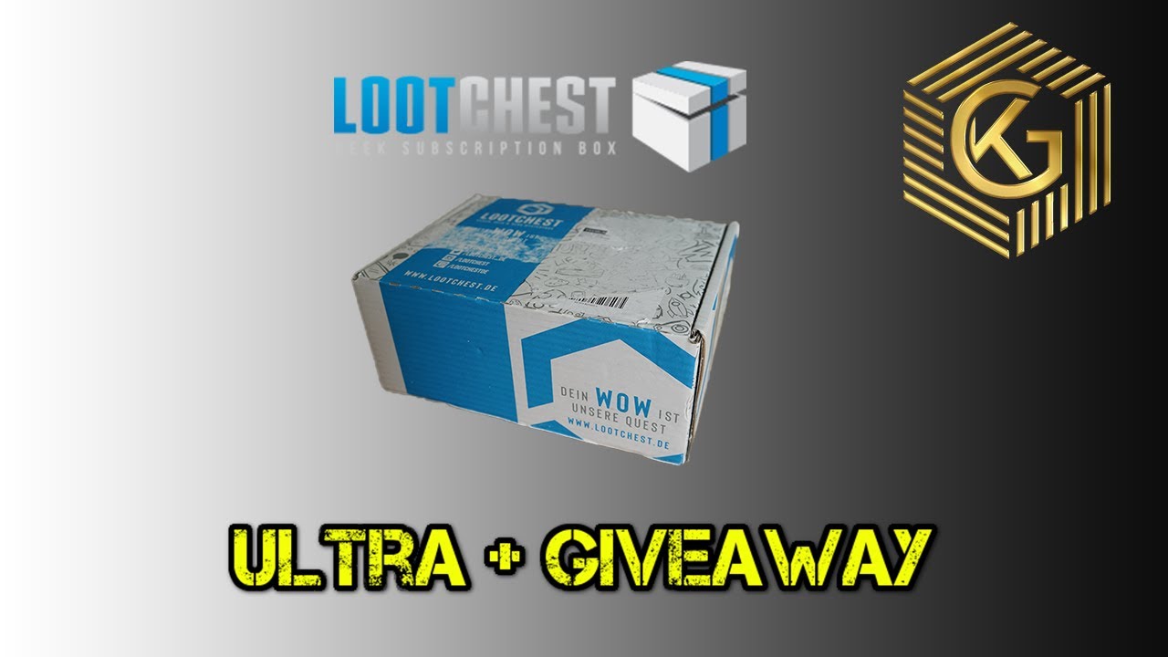Gaudi mit Lootchest - Ultra 😮 Lootbox Unboxing + Giveaway Deutsch 2020 📦 KistnGaudi