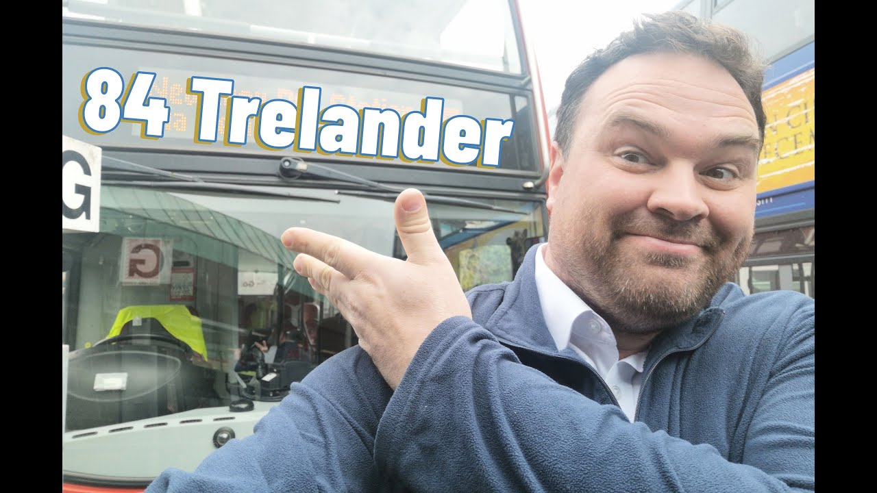 The 84 Bus around the Trelander estate