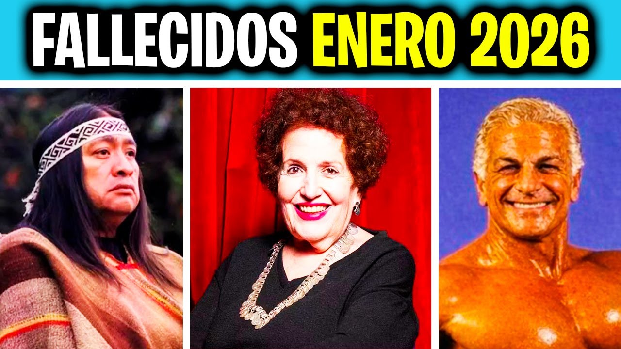 Fallecidos Argentinos Famosos en Enero 2026