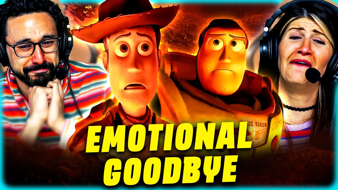 TOY STORY 3 (2010) MOVIE REACTION - Saying Goodbye To Andy Had Us In Tears! (First Time Watching)