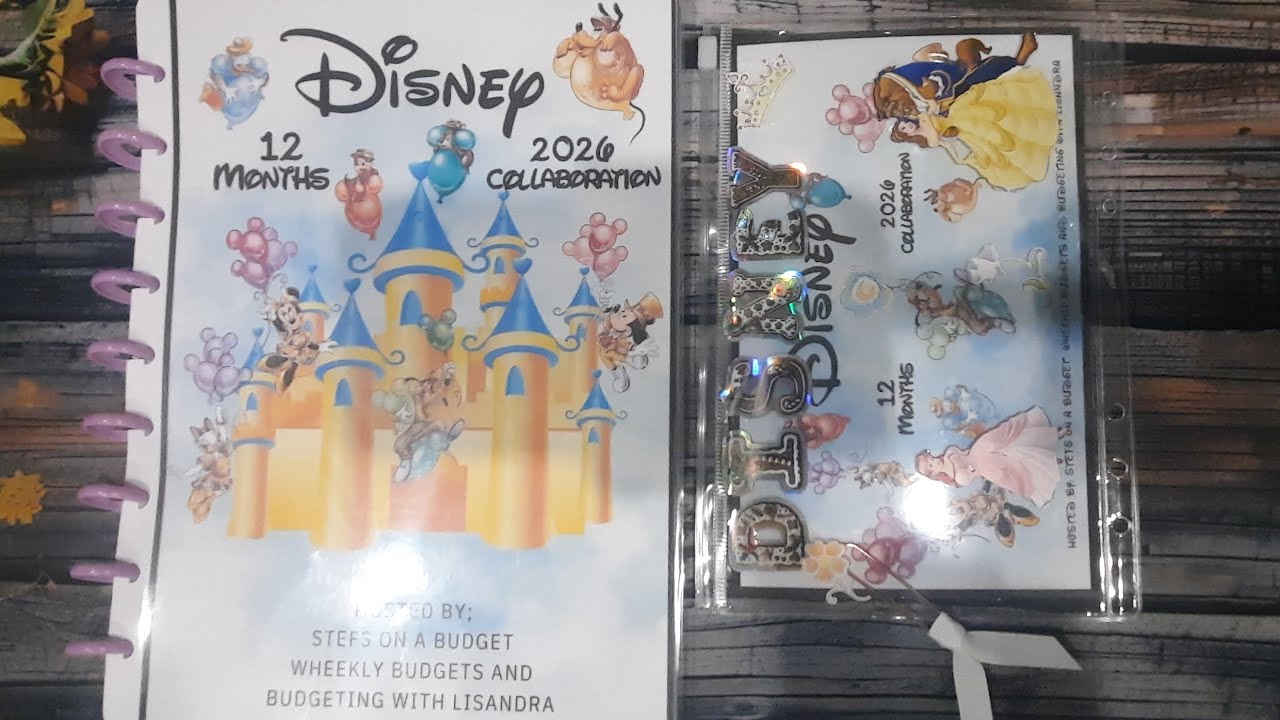2026 ЗАПУСК СОТРУДНИЧЕСТВА С DISNEY/СПАСИБО @stefsonabudget @wheeklybudgets @BudgetingwithLisandra
