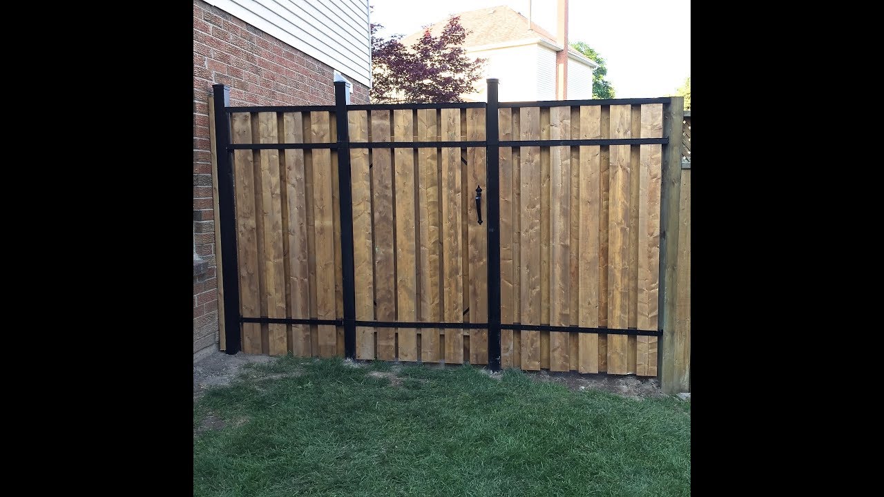 Slipfence Vertical Gate Installation video.