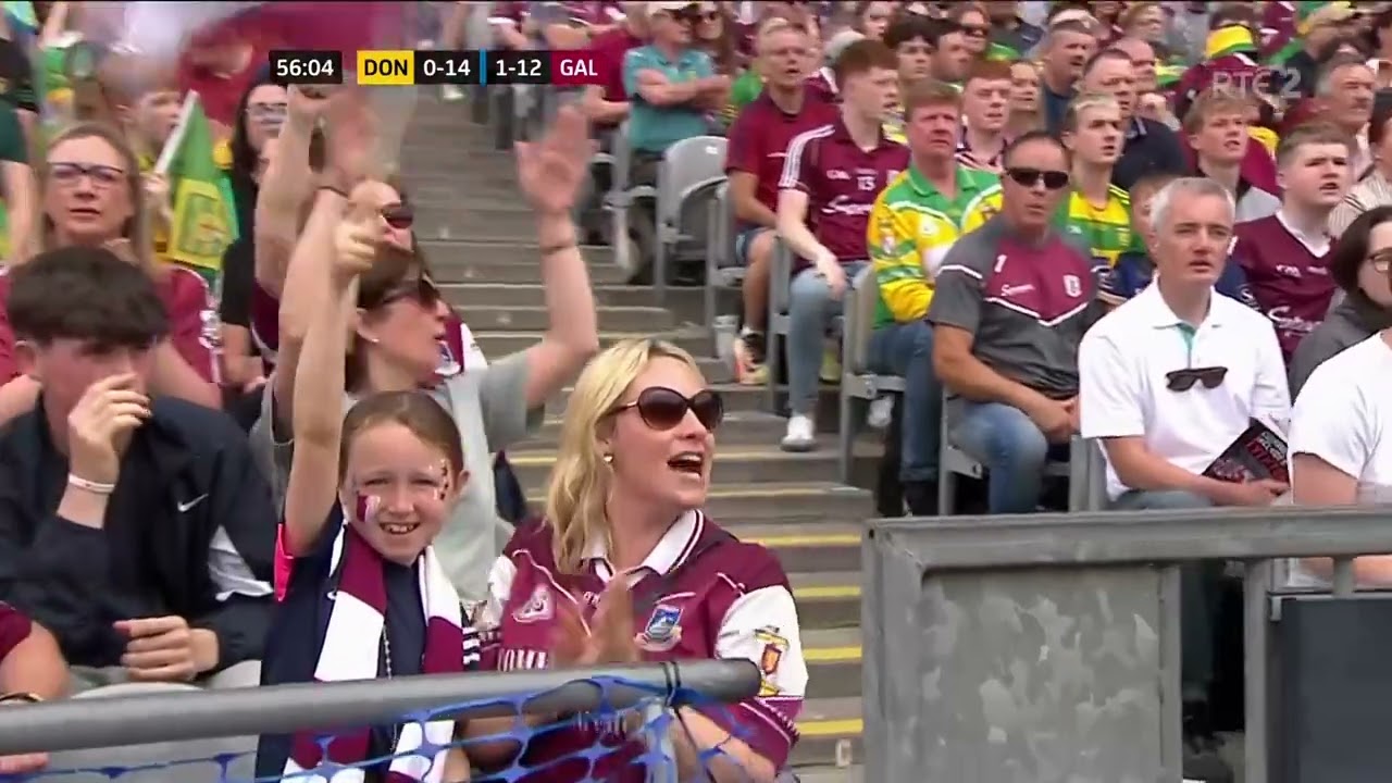 Galway vs Donegal All Ireland Semi Final 2024 Last 20 mins