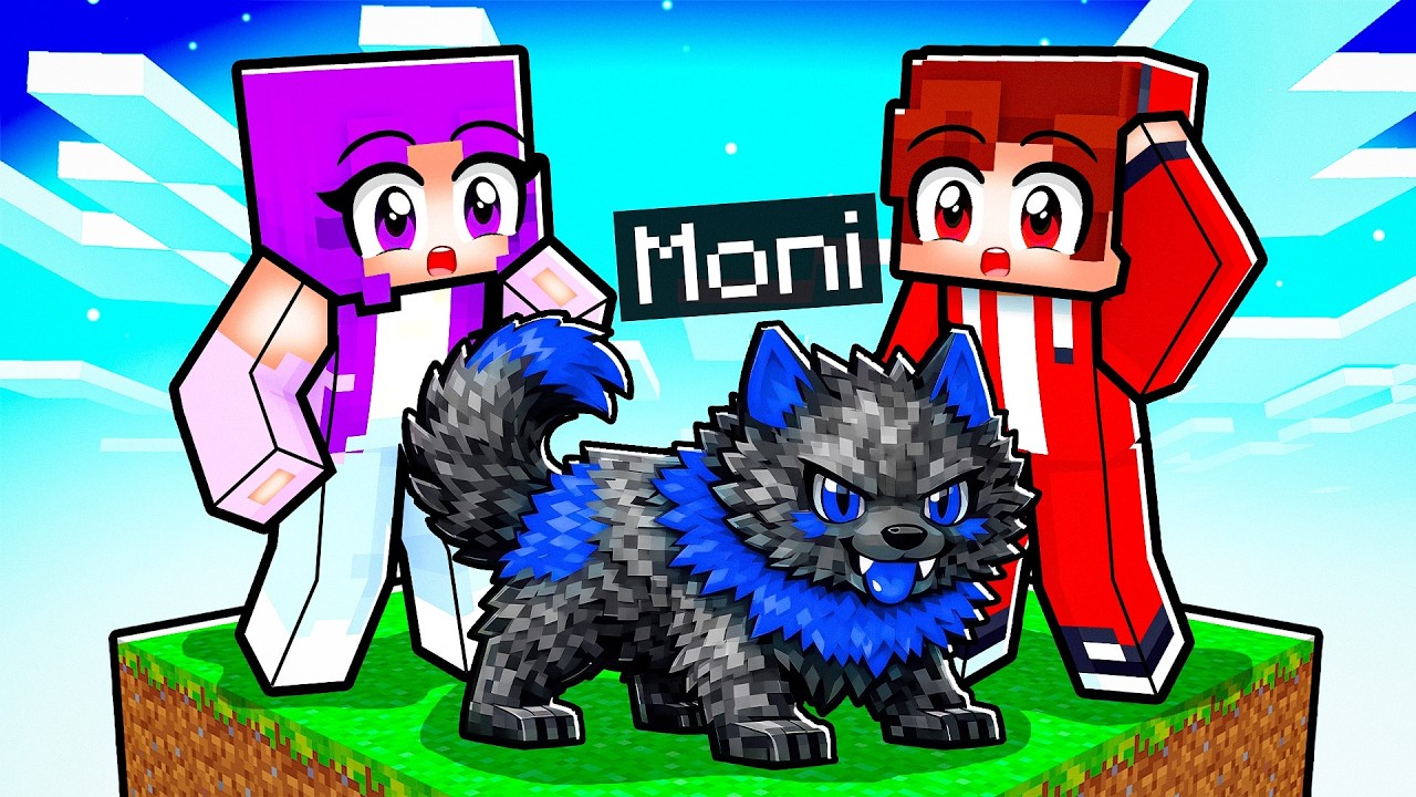 TEK BİR CHUNK i&ccedil;inde YAVRU KURT olarak Şaka Yaptım - Minecraft