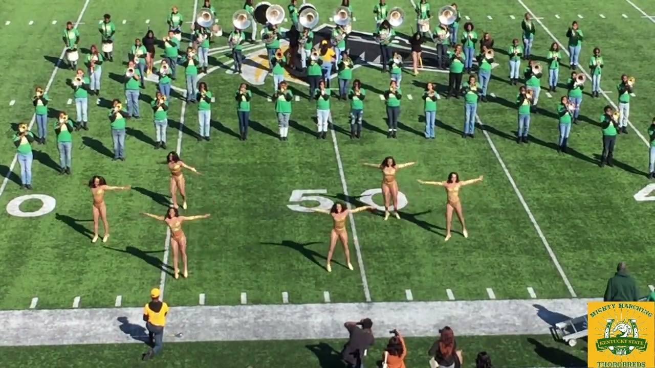 Kentucky State University Mighty Marching Thorobreds 2023 Central State Game Halftime Show