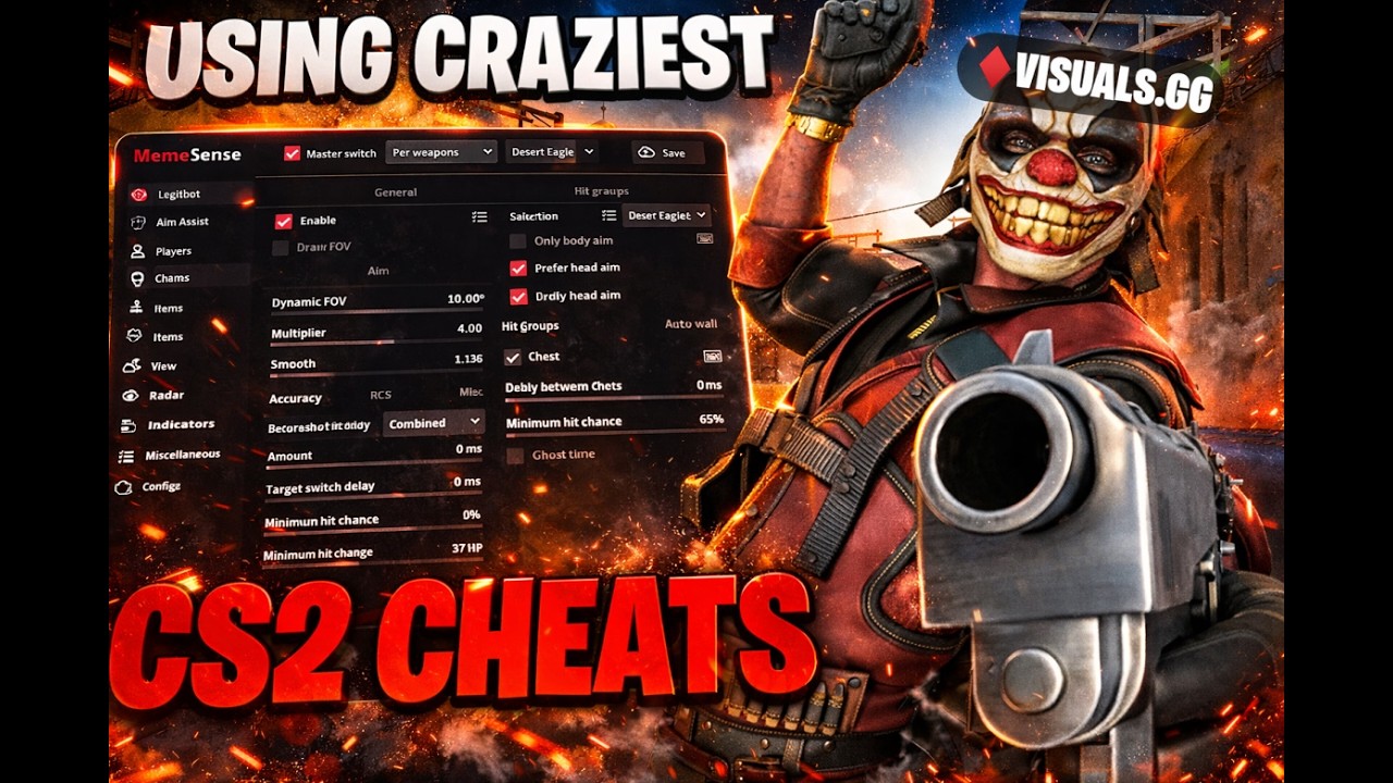 LEGIT CHEATING to GLOBAL ELITE with CS2 Cheats **INSANE REACTION**