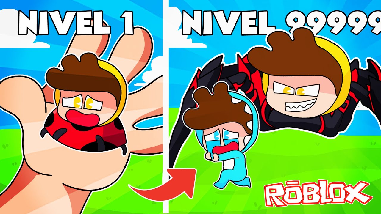 ¡¡DE MINI BICHOS NOOBS A ARAÑAS GIGANTES!! LITTLE WORLD ROBLOX 💙💚💛 BEBE MILO VITA Y ADRI 😍 AMIWITOS