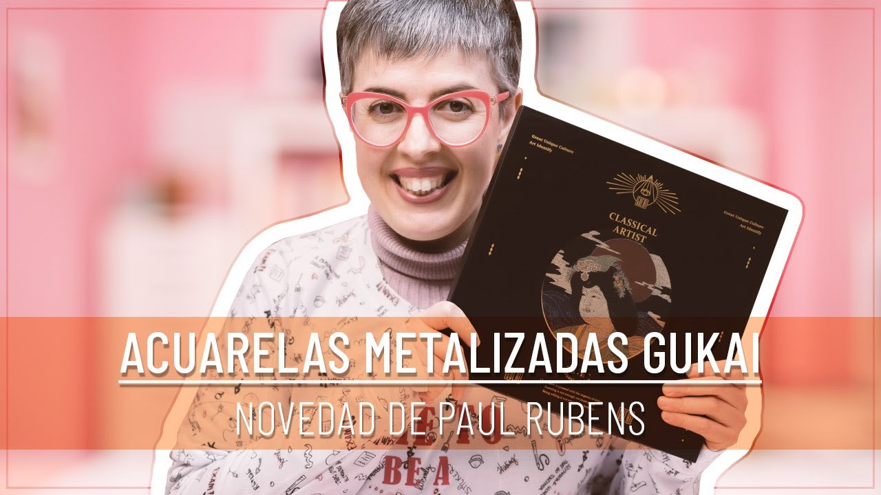 Acuarelas METALIZADAS GUKAI | La última NOVEDAD DE PAUL RUBENS