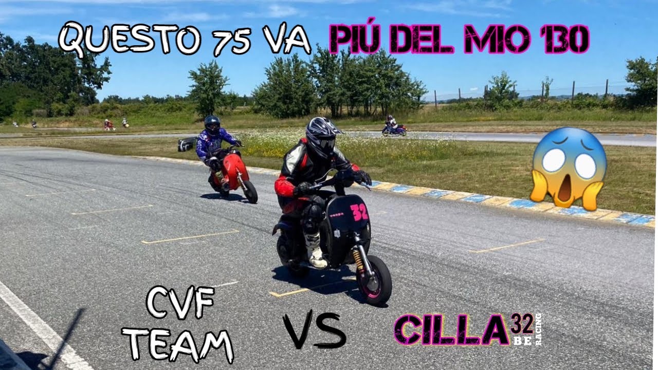 130 POLINI VS 75 HP / Finalmente in pista! CILLA32 and CVF team