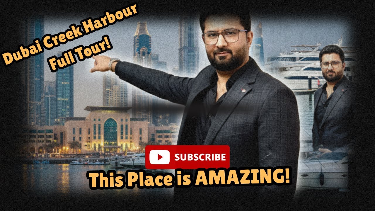 Dubai Creek Harbour Marina Tour – Hidden Gem of Dubai!