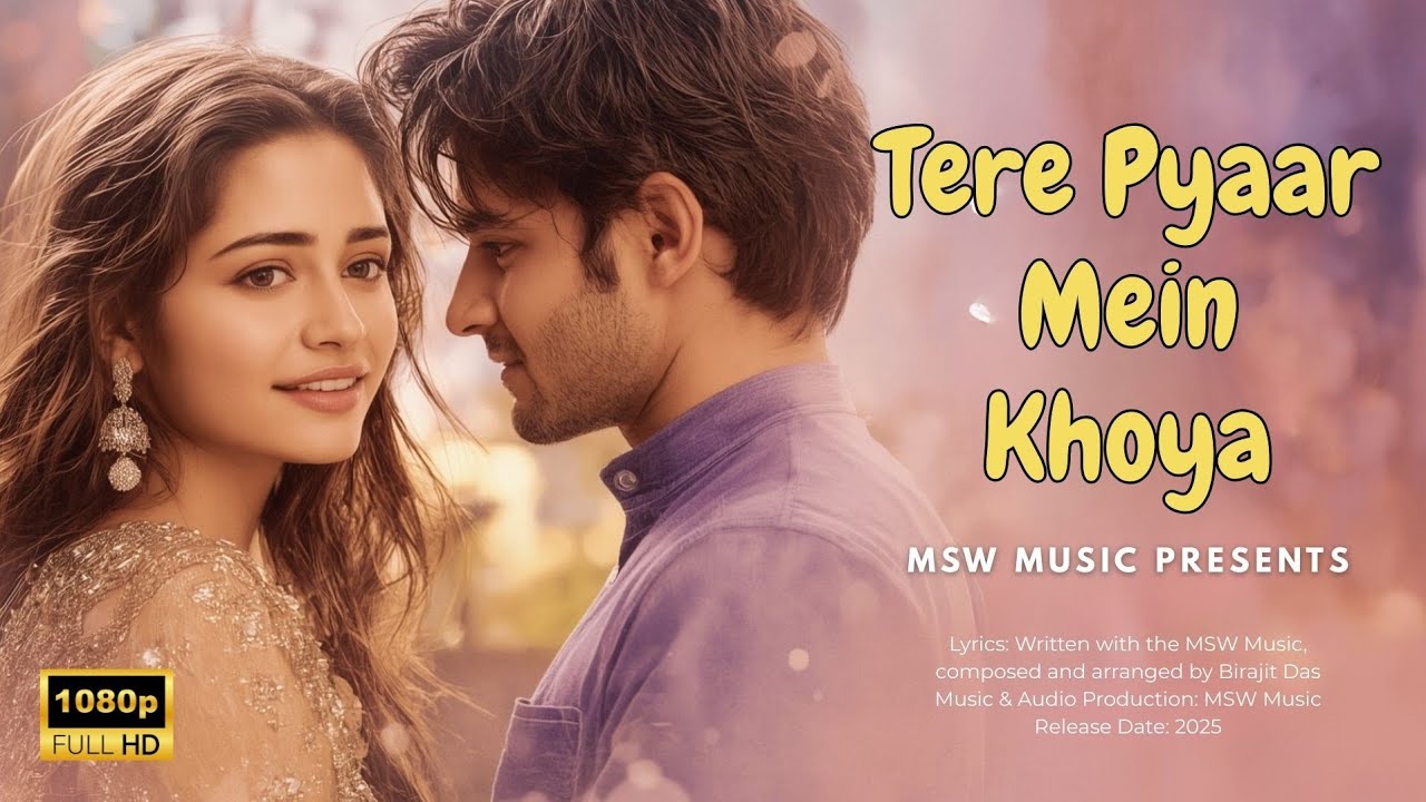 🎵 TERE PYAAR MEIN KHOYA | Bollywood Romantic Song 2025 | MSW Music Hindi Presents 🎵