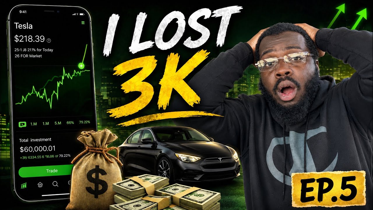     My $60,000 Portfolio Update: Down $3,000.. EP.5