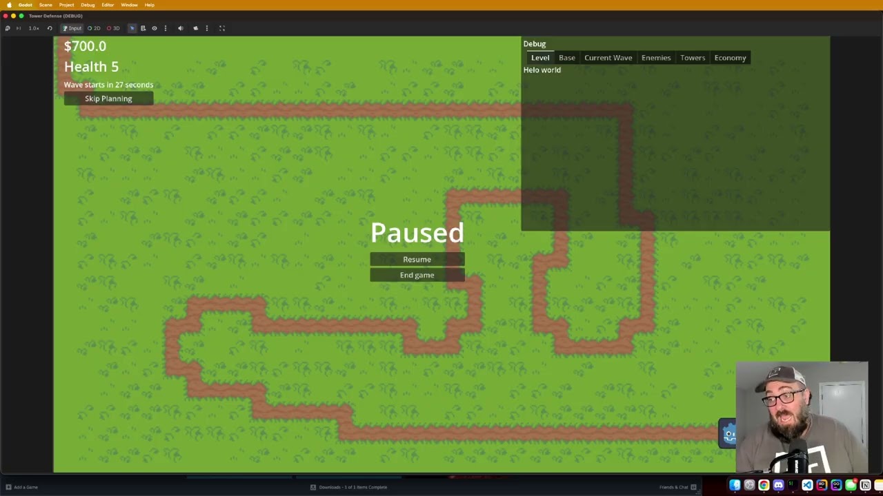 Day 32: Building a Debug Overlay & Better Observability in Godot | Tower Defense Devlog